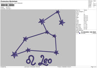 Leo Embroidery