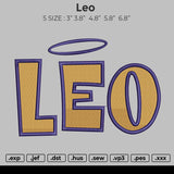 Leo Embroidery