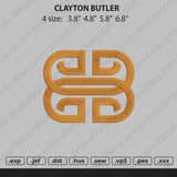 clayton butler embroidery