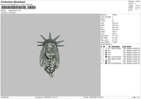 Libertyembro Embroidery File 6 sizes