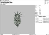 Libertyembro Embroidery File 6 sizes