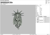 Libertyembro Embroidery File 6 sizes