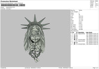 Libertyembro Embroidery File 6 sizes