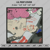 Lil Peep Cover Embroidery