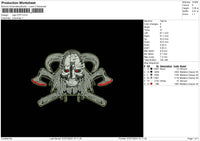 Logo 0707 Embroidery File 6 sizes
