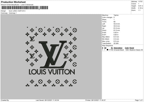 Louis Vuitton Stencils Using Cricut Maker, D.I.Y