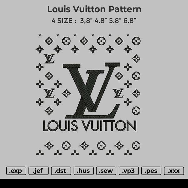 louis vuitton white pattern