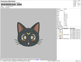 Luna Artemis Embroidery