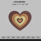 LOVE BROWN