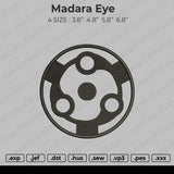 Madara Eye Embroidery