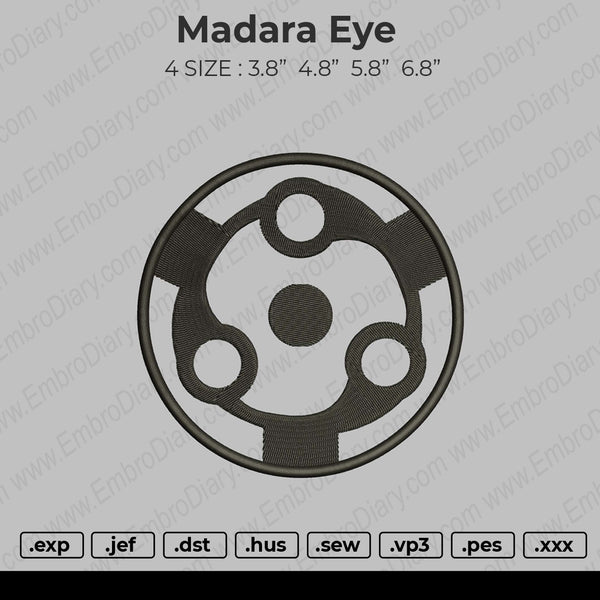 Madara Eye Embroidery