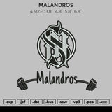 Malandros Embroidery