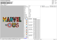 Marvel Embroidery