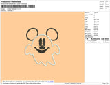 Mickey Halloween Embroidery