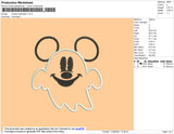Mickey Halloween Embroidery