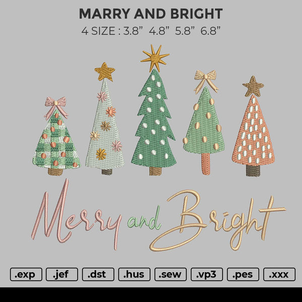 Marry And Bright Embroidery