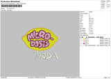 Micro D Embroidery File 6 sizes