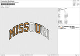 Missouri v2 Embroidery