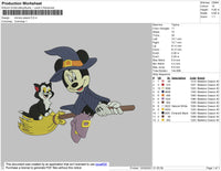 Minnie Wizard Embroidery