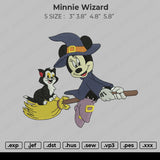 Minnie Wizard Embroidery
