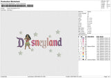 Moana Disneyland Embroidery