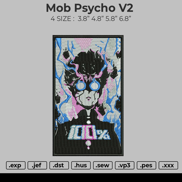 MOB Psycho Embroidery
