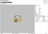 mochi peace v2 rev Embroidery