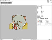 mochi peace v2 rev Embroidery