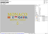 Monaco Embroidery
