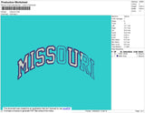 Missouri 02 Embroidery