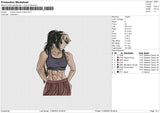 Muscle mama no face Embroidery