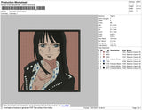 Nicorobin Square embroidery