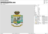 Nec Recis R Embroidery File 6 sizes