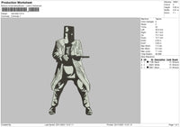 Ned Kelly Embroidery