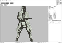 Ned Kelly Embroidery