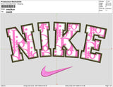 Nike Swoosh Applique Embroidery