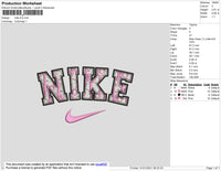 nike Dior Full Thread Embroidery
