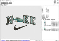 Nike Flo Embroidery
