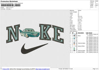Nike Flo Embroidery
