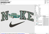 Nike Flo Embroidery
