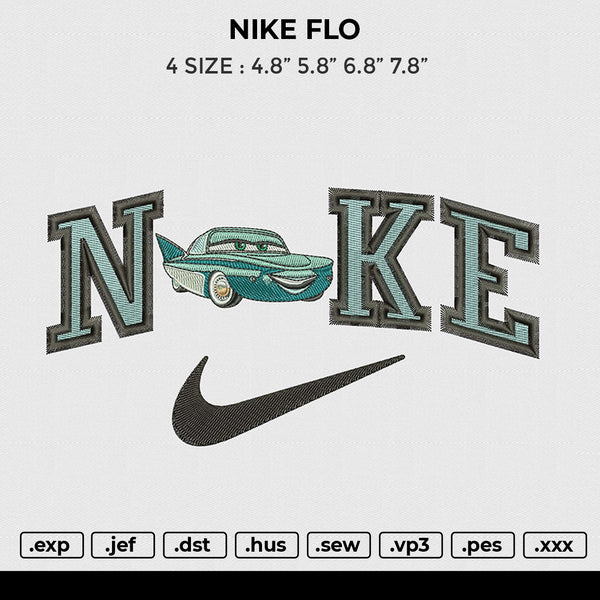 Nike Flo Embroidery