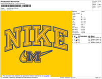 Nike Michigan Embroidery