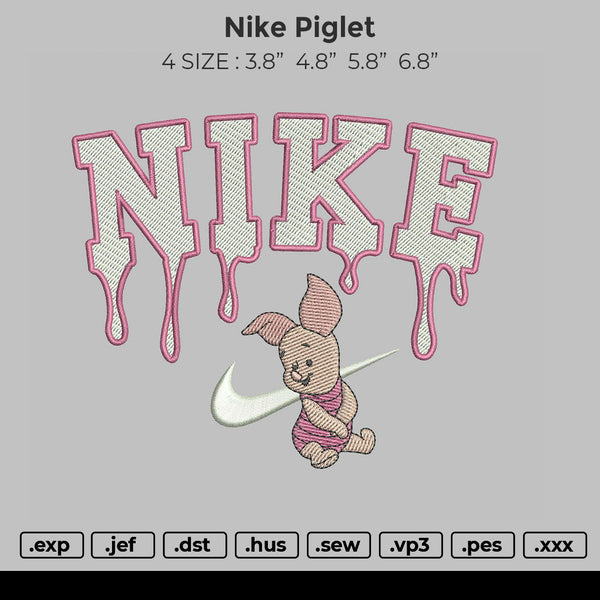 Nike Piglet Embroidery