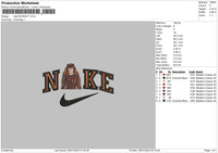 Nike Scarlet Embroidery File 6 sizes