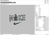 Nike Stitch Wizard Embroidery File 6 sizes