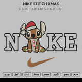 Nike Stitch Xmas Embroidery