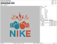 Nike Boxing Embroidery