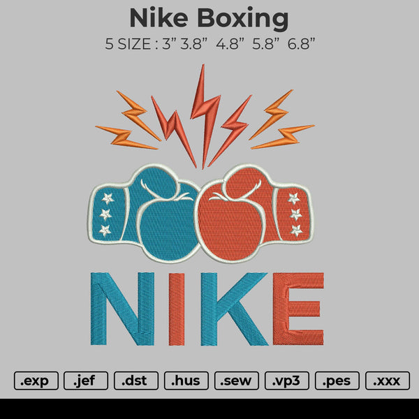 Nike Boxing Embroidery