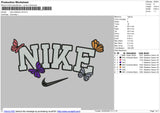 Nike Butterfies v5 Embroidery