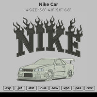 Nike Car Embroidery